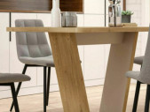 BAS - 120–160CM MATBORD, UTFALLBART, LAMINAT, EK/KASCHMIR