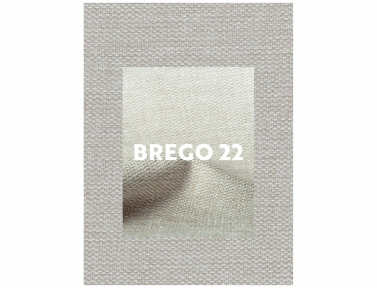 BÅGE - FOTEL ROZKŁADANY, TKANINA BEŻOWA, METALOWY STELAŻ