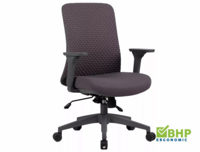 KANJON Q-744 - SZARY ERGONOMISK KONTORSSTOL