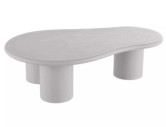 PRIME - 130CM LÅGBORD, MIKROCEMENT, LJUST GRÅ