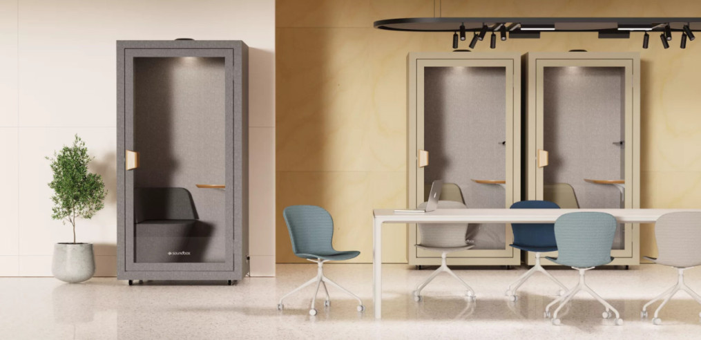 EVEREST - 110 CM AKUSTISK KABIN, 1-PERSON, CLOUD/STORM