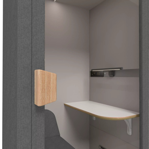 EVEREST - 110 CM AKUSTISK KABIN, 1-PERSON, CLOUD/STORM