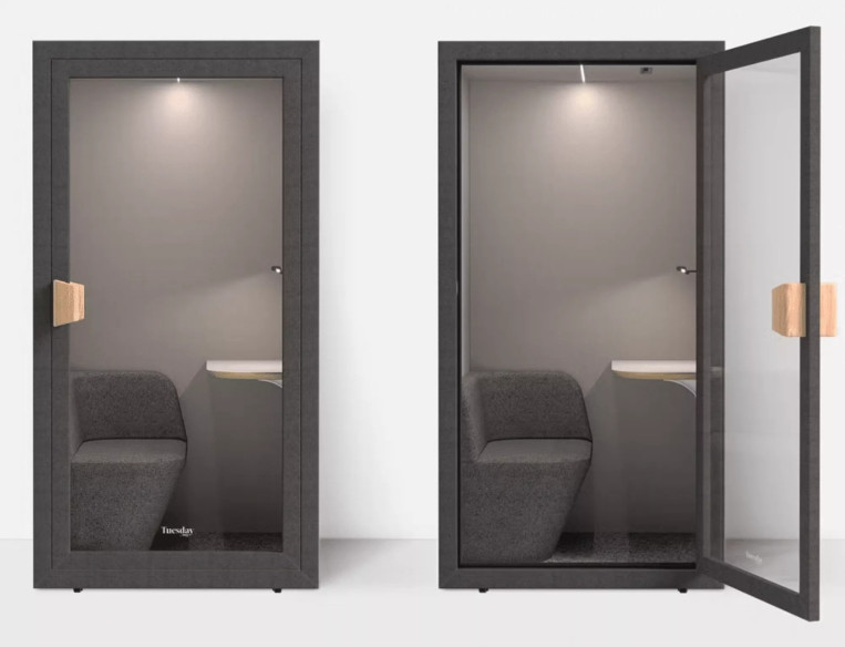 EVEREST - 110 CM AKUSTISK KABIN, 1-PERSON, CLOUD/STORM