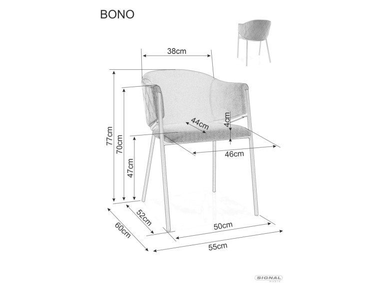 BAS - SAMMETSKRÄSLO, BEIGE, METALLBEN SVART