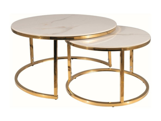 REGN A - SETT MED RUNDA GLASBORD 60/45 CM