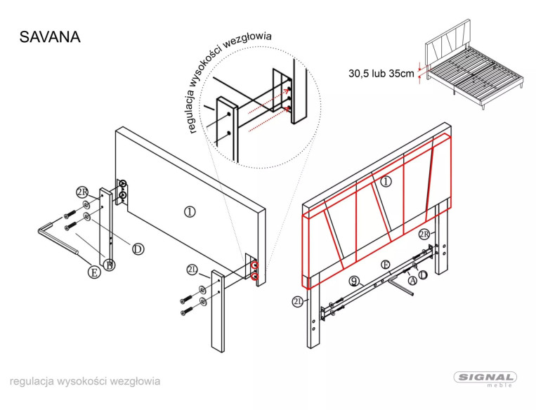 SOLARIS - 140x200 CM SÄNG, BEIGE SAMMET, UTAN FÖRVARING