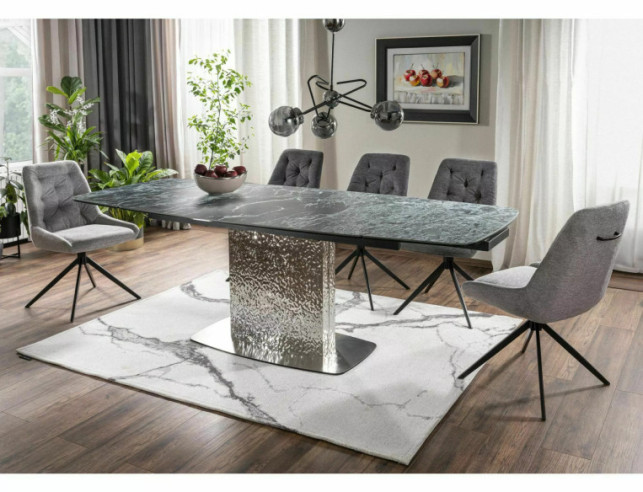 DIMMA - 160CM GLASBORD, UTFYLLNINGSBART, VERDE ALPI KERAMIK