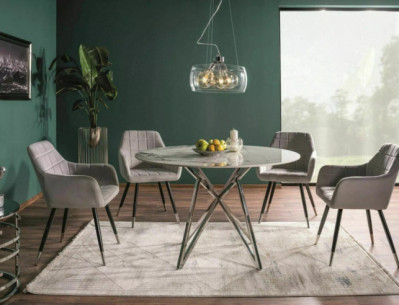 VIT HÖGBLANK KERAMIK & KROM