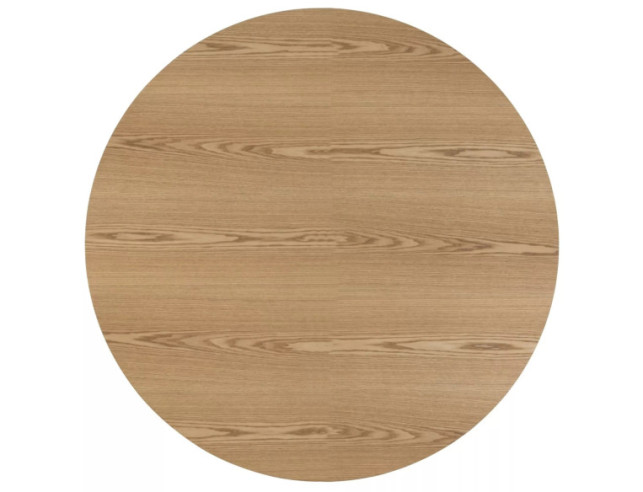 VERTEX 120 - 120CM RUNDT MATBORD, EK MDF OCH KASCHMIRUNDERREDE