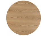 VERTEX 120 - 120CM RUNDT MATBORD, EK MDF OCH KASCHMIRUNDERREDE
