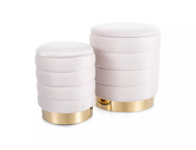 ORION - 40CM PUFF MED FÖRVARING