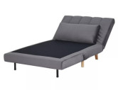 STABIL - FOTEL ROZKŁADANY, SZARY VELVET, FUNKCJA SPANIA