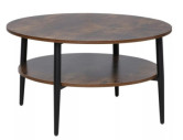 KULING A - 80CM RUND LÅG BORD