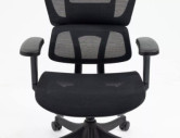 ANTARES - ERGONOMISK KONTORSSTOL, SVART NÄTTYGSRYGG, 4D-ARMSTÖD