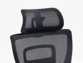 ANTARES - ERGONOMISK KONTORSSTOL, SVART NÄTTYGSRYGG, 4D-ARMSTÖD
