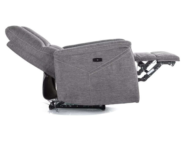 ÄDEL M - ELEKTRISK FOTÖLJ, MASSAGE & VÄRME, USB