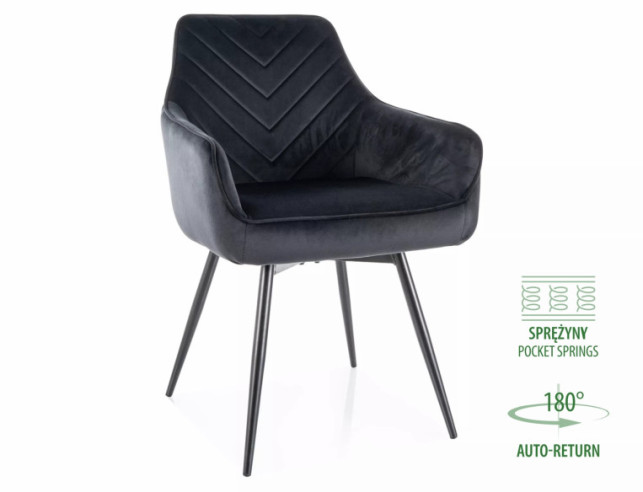 OAS - 55CM VELVETKARMSTOL