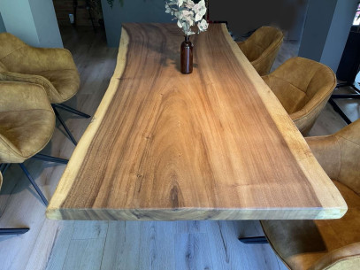 Bench Iron Craft X 200cm natural mango 70mm 2