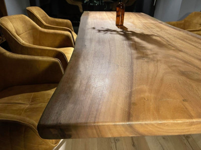 Bench Iron Craft X 200cm natural mango 70mm 2