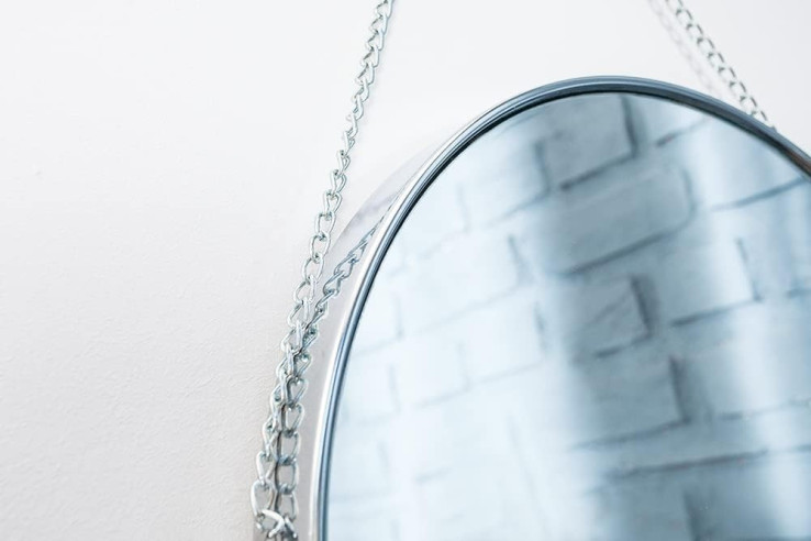 Wall Mirror Portrait 45cm gold