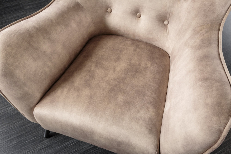 SAMMET CHAMPAGNE / SVART