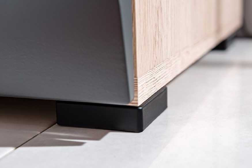 CHIAVE - 150cm SKÄNK I GRAFIT MATT