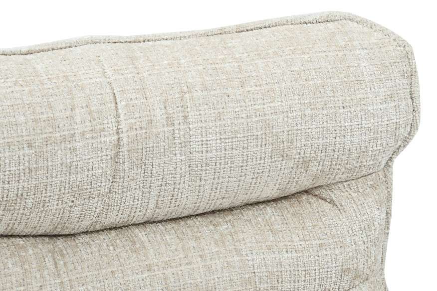  STRUKTURTYG CHAMPAGNEBEIGE / SVART METALL
