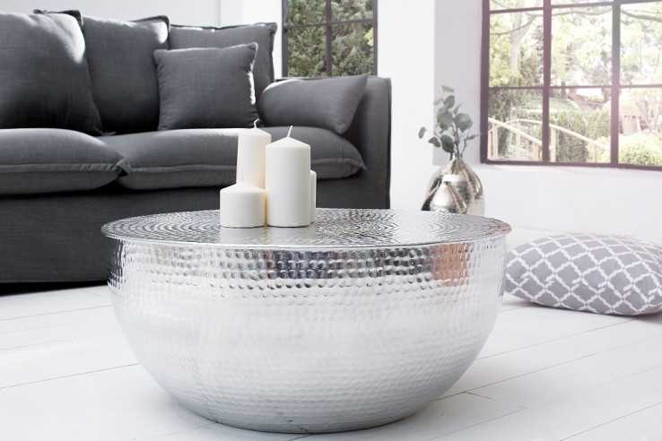 BAGDAD - 70CM SOFFBORD I SILVER