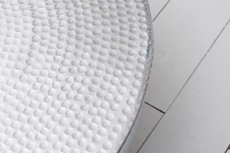 BAGDAD - 70CM SOFFBORD I SILVER