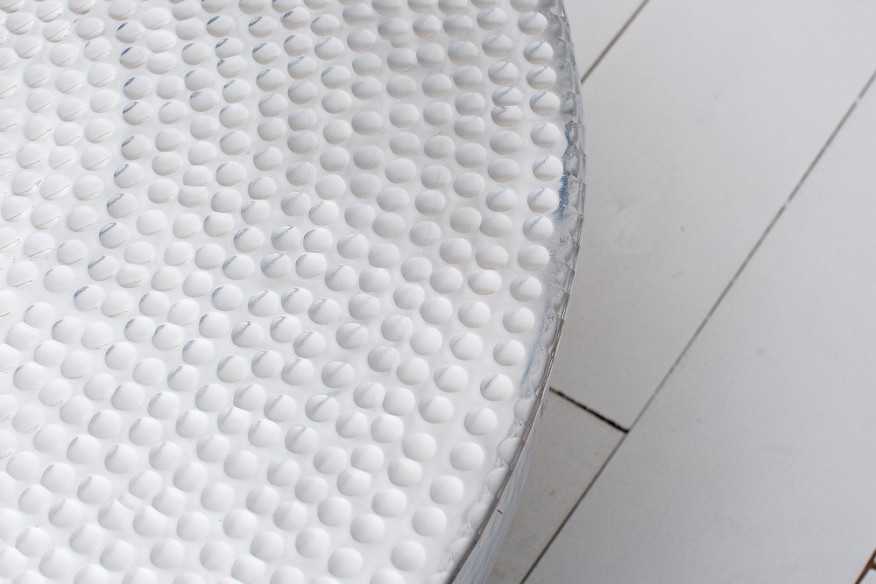 BAGDAD - 70CM SOFFBORD I SILVER