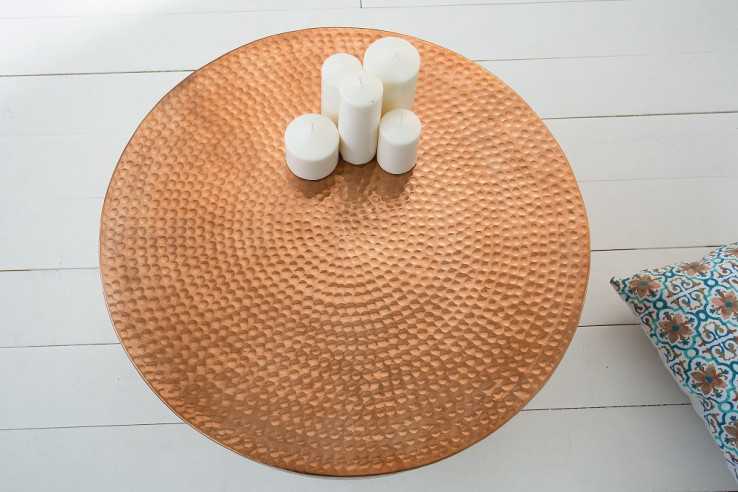 BAGDAD - 70cm oriental soffbord i koppar