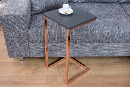 Side table Simply 60cm anthracite copper 2