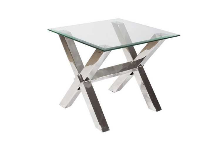 MAINE - 63x63x56CM BORD I GLAS