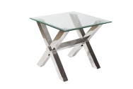 MAINE - 63x63x56CM BORD I GLAS