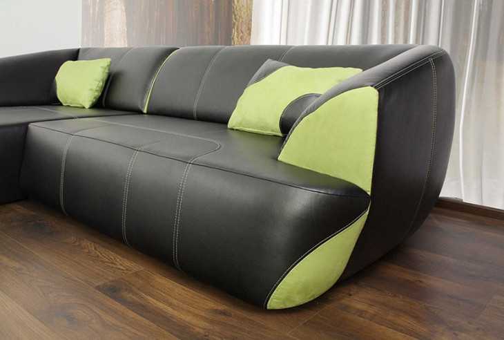 NERO skinnsoffa i futuristisk stil