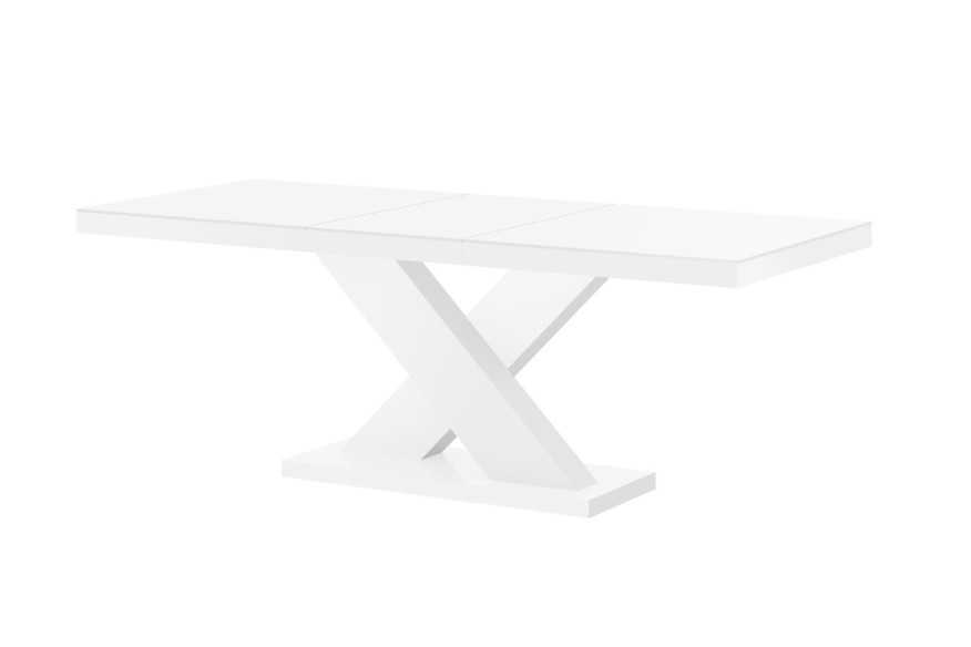 VICCO X - 160-210CM MATBORD SVART/VIT/GRÅ/BRUN