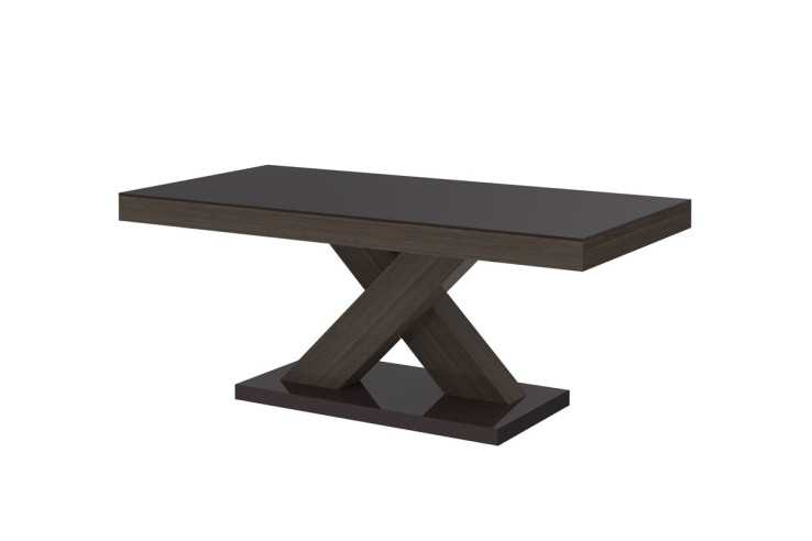VICCO X - 120CM SOFFBORD SVART/VIT/GRÅ/BRUN