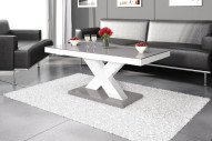 VICCO X - 120CM SOFFBORD SVART/VIT/GRÅ/BRUN