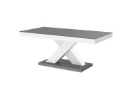 VICCO X - 120CM SOFFBORD SVART/VIT/GRÅ/BRUN