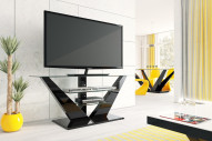 Table RTV LUNA black gloss