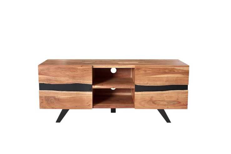 FINDY - 160CM TV-BÄNK I AKACIATRÄ