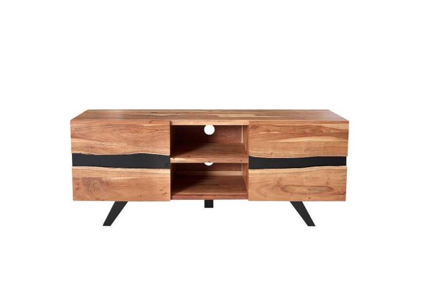 FINDY - 160CM TV-BÄNK I AKACIATRÄ