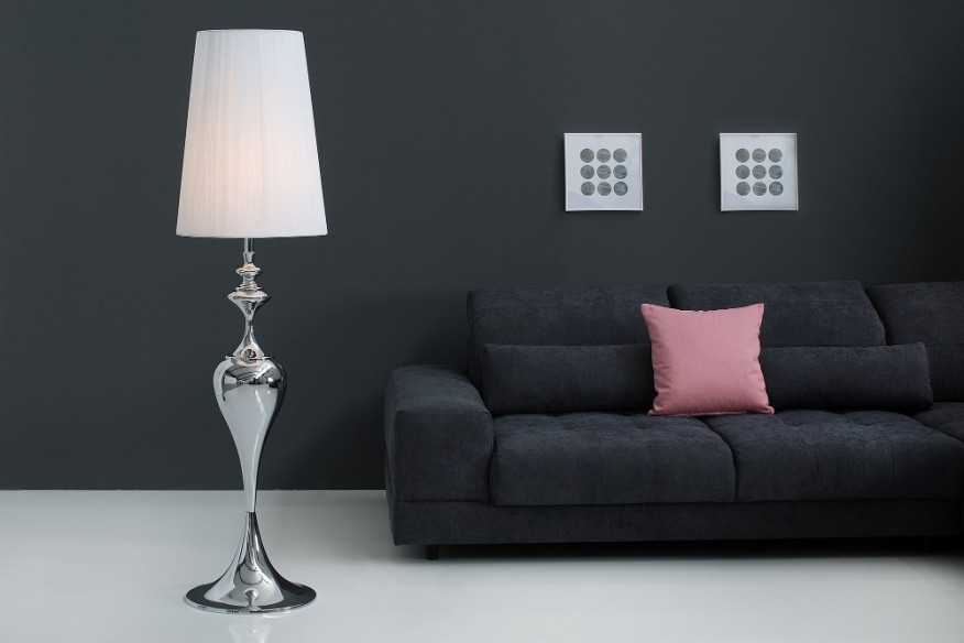 ELISE - VIT GOLVLAMPA