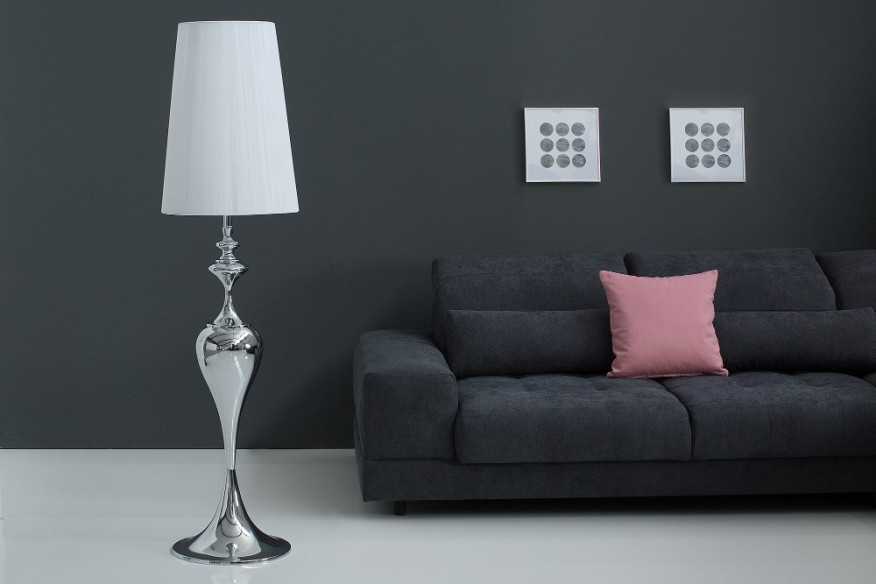 ELISE - VIT GOLVLAMPA