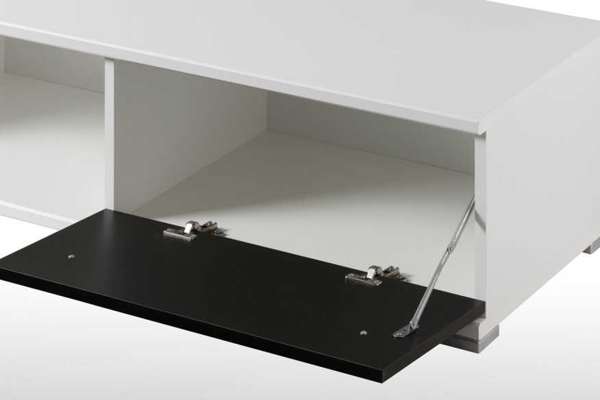 LIAM - SVART OCH VIT MEDIAMÖBEL