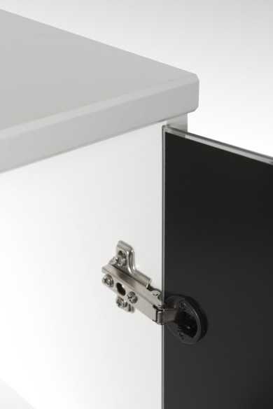 LIAM - SVART OCH VIT MEDIAMÖBEL