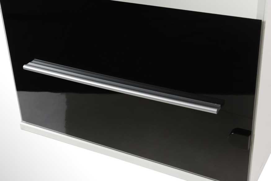 LIAM - SVART OCH VIT MEDIAMÖBEL