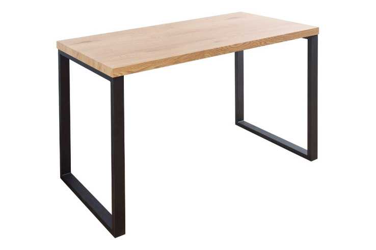 BENGAL -  120CM SKRIVBORD MATTSVART/EKFANÉR