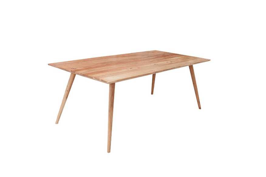 OMLOTT - 200CM MATBORD I AKACIATRÄ