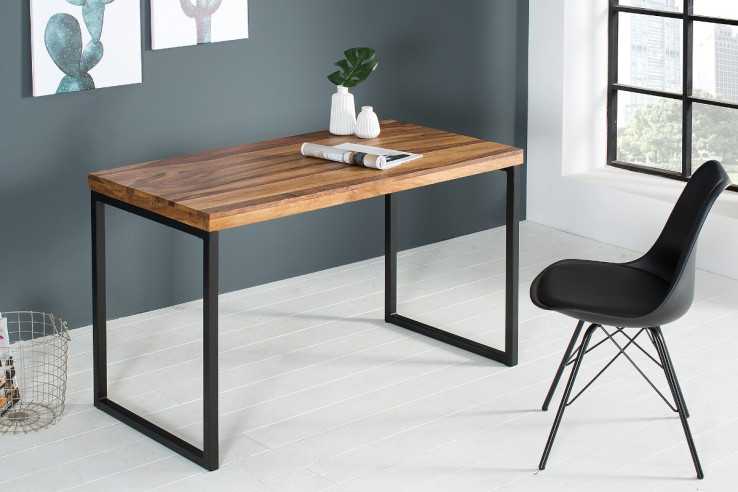 TRIODOS - 118CM SKRIVBORD I SHESHAMTRÄ